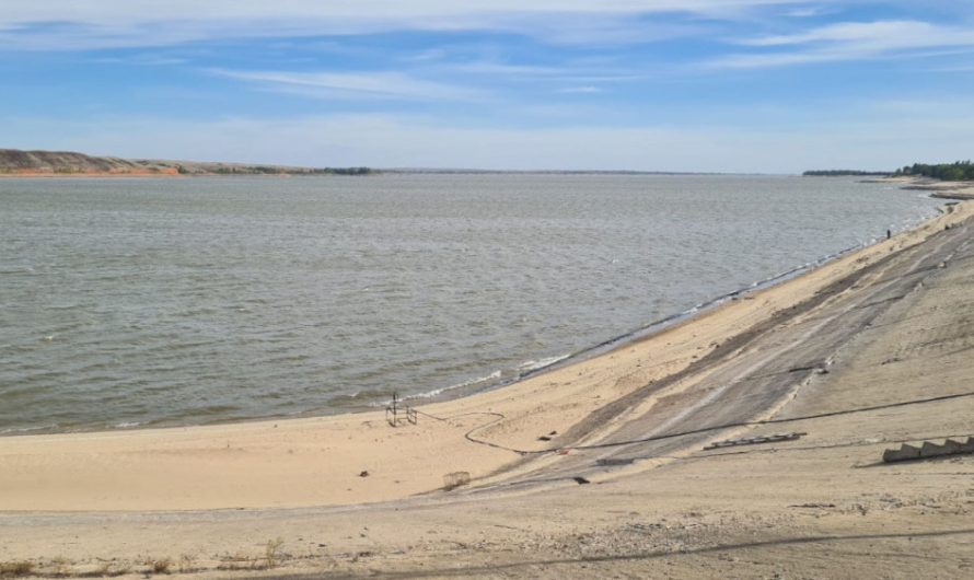 Самое крупное водохранилище осушают в Актобе