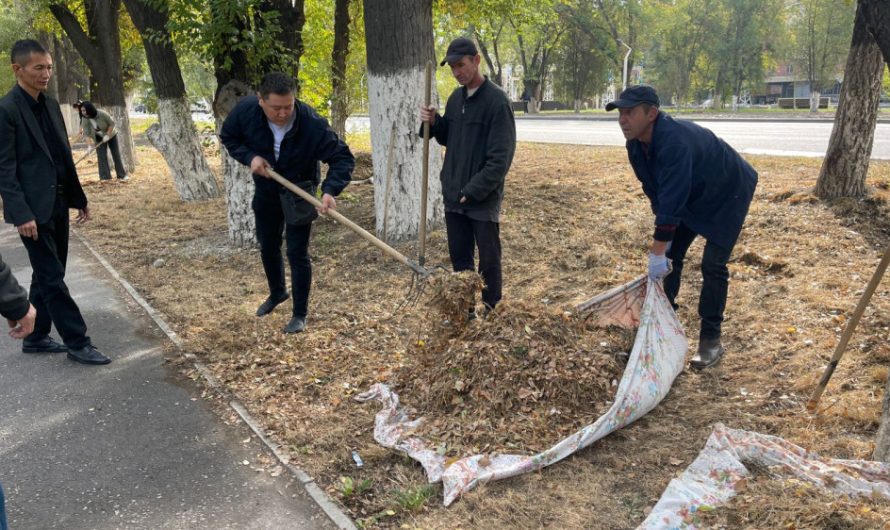 В Жамбылской области продолжается экологическая акция “Таза Қазақстан“